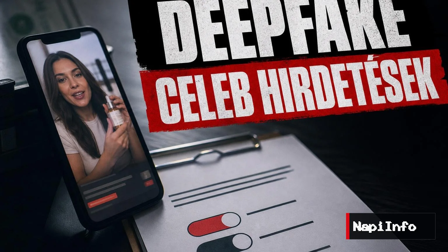 A cikk illusztrációja: Ha egy ismert ember ajánlja, attól még lehet átverés – terjednek a deepfake celeb-hirdetések