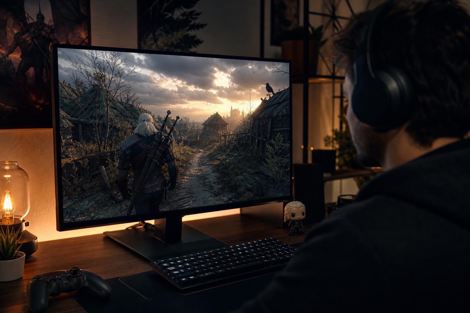 A cikk illusztrációja: A fények miatt vitáznak a The Witcher 3 ingyenes Remastered frissítésénél