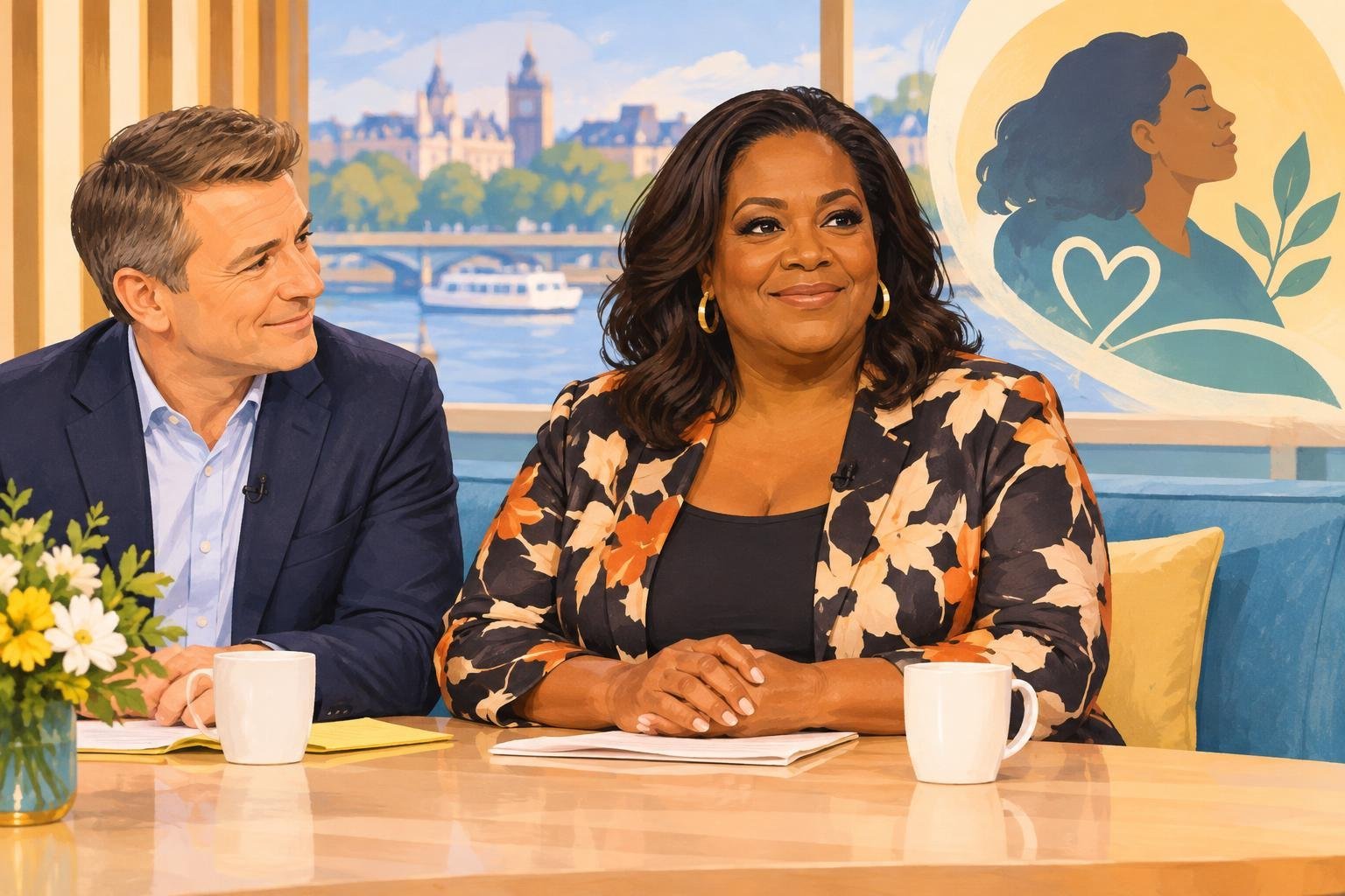 A cikk illusztrációja: Alison Hammond pánikroham után egy hét múlva visszaült az élő adásba