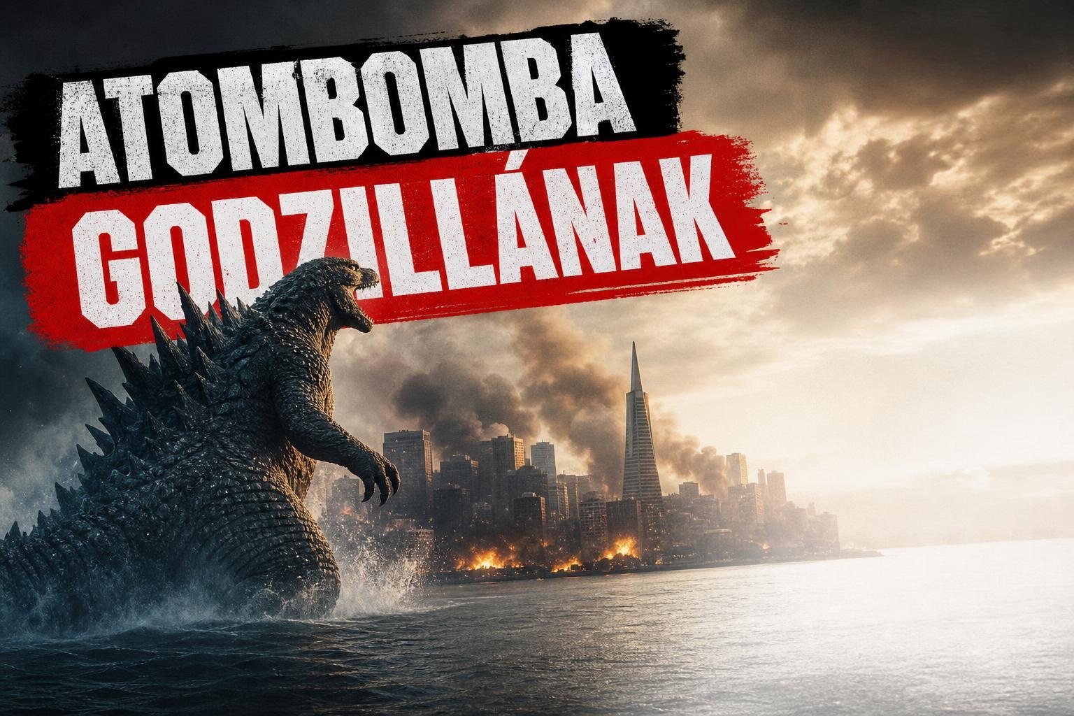 Atombomba vár Godzillára a Minus Zero előzetesében