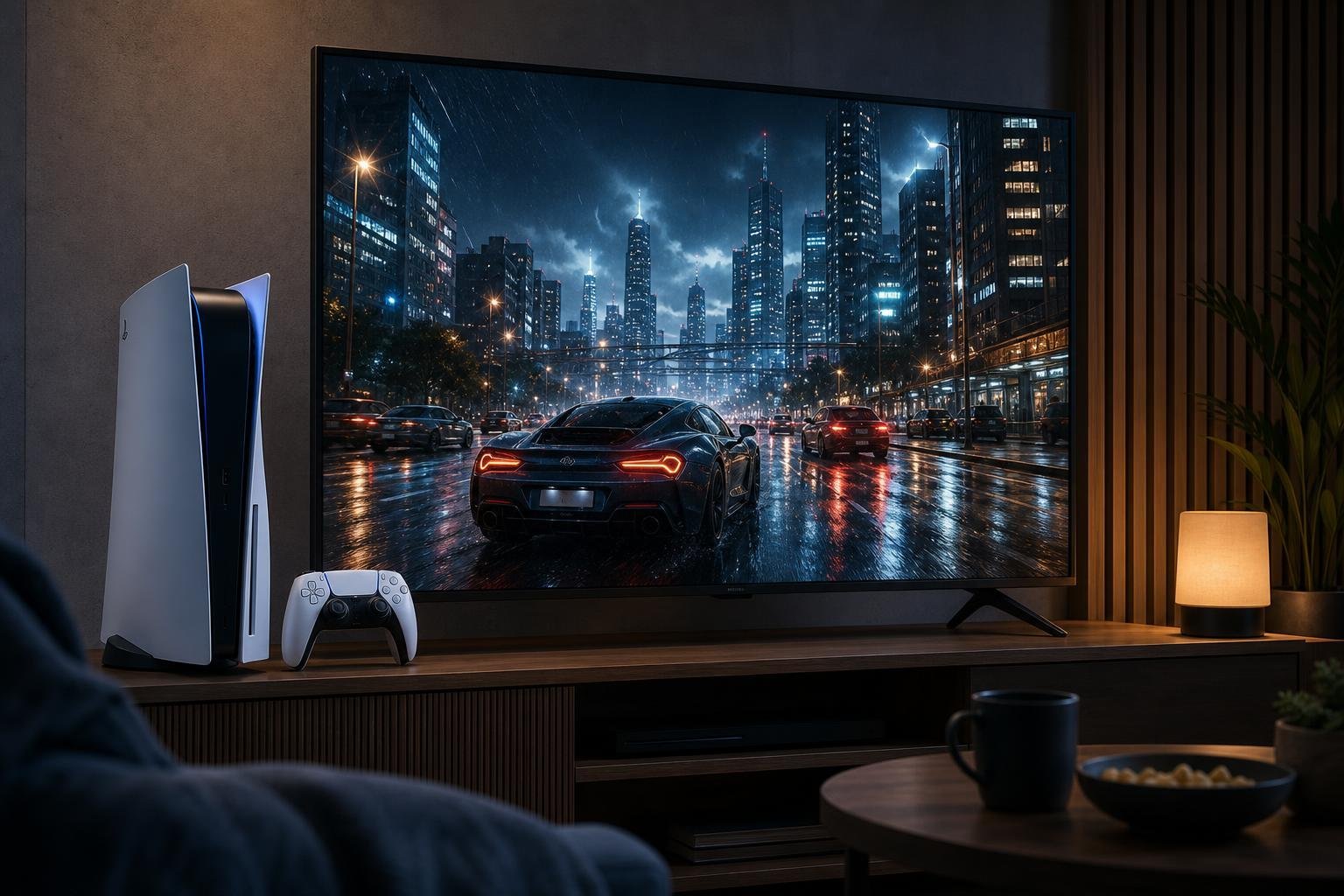 A cikk illusztrációja: Élesebb lehet a kép a sima PS5-ön is, de a PS5 Pro előnye megmarad
