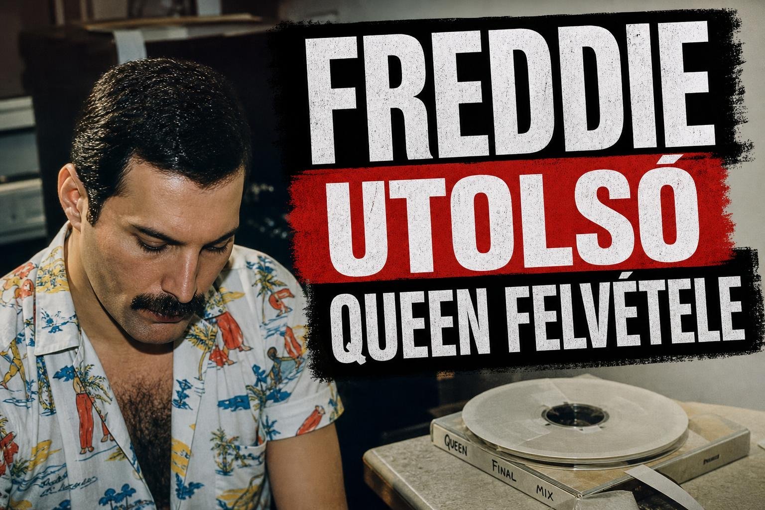 Freddie Mercury utolsó Queen-felvétele ma is megrázó