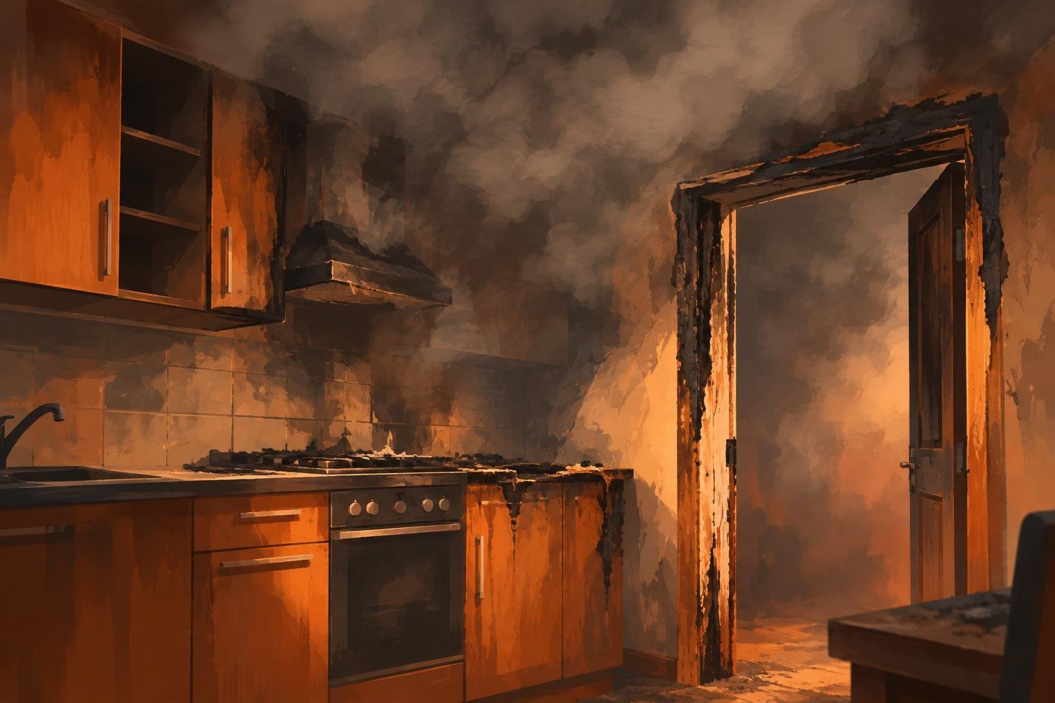 A cikk illusztrációja: Két ember meghalt egy soproni lakástűzben