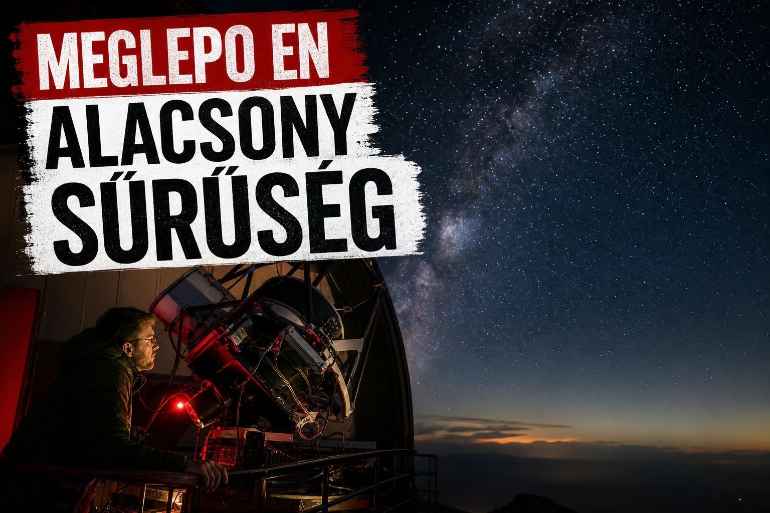 Két furcsa bolygó a Tejútrendszerben: nagyok, mégis könnyűek