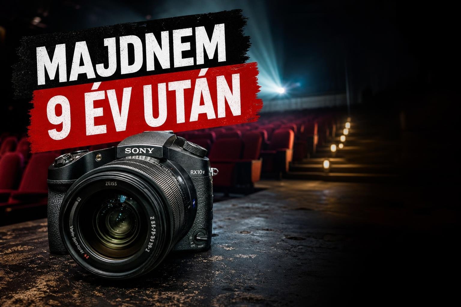 Majdnem kilenc év után jön a Sony RX10 V – nagy árral