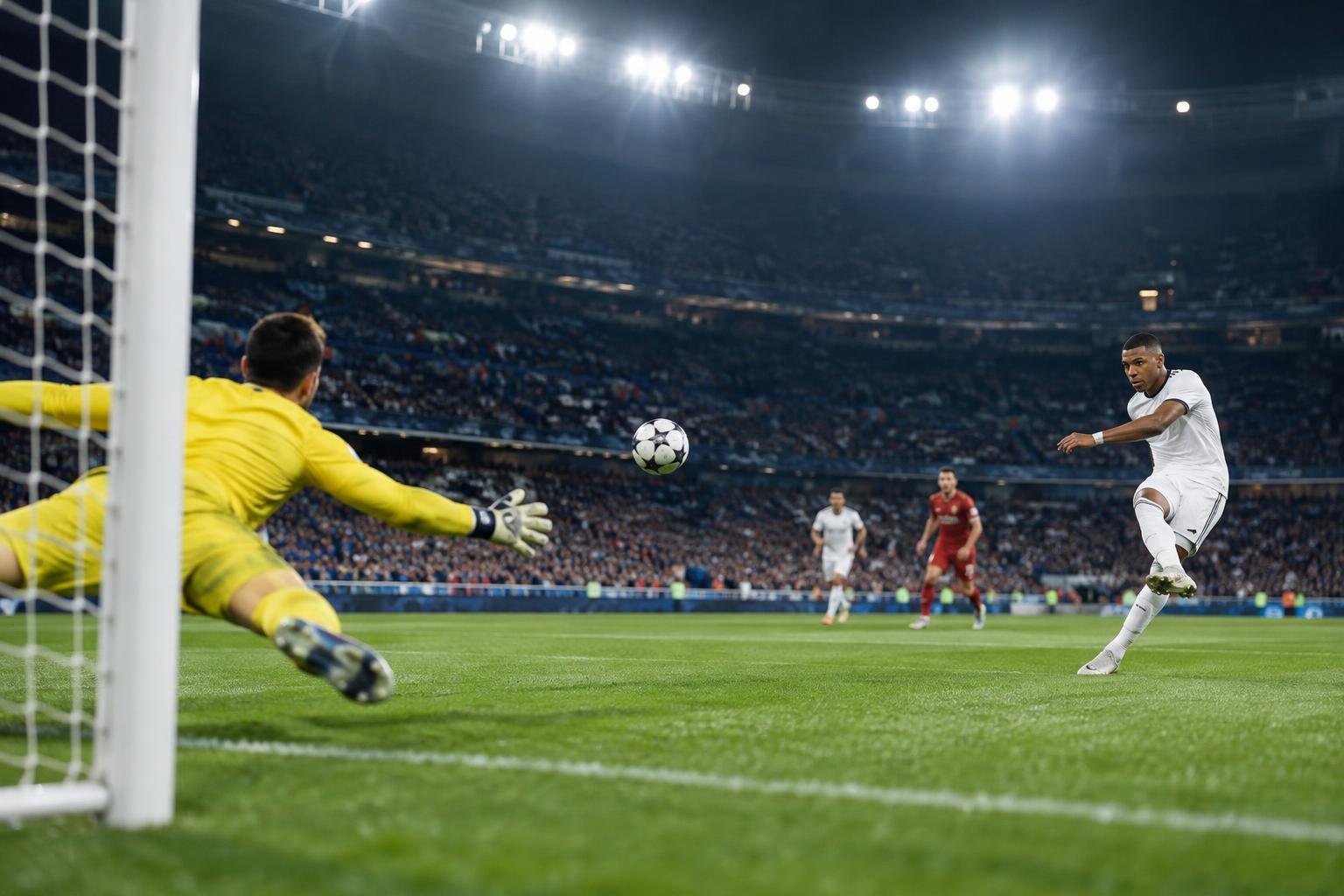 A cikk illusztrációja: Mbappé duplázott, a Real Madrid 4–1-re verte a Sevillát