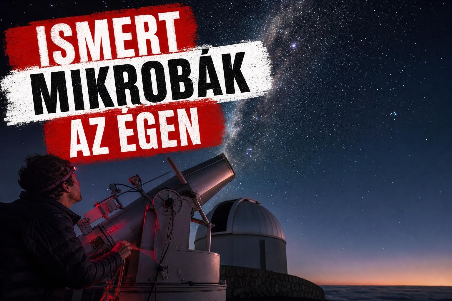Mikrobák az égben: meglepő forgalom van a sztratoszférában