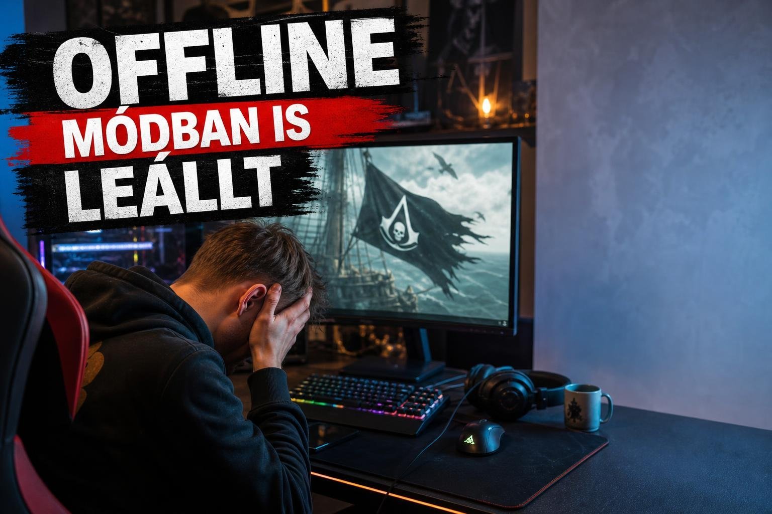 Offline módban is leállt az Assassin’s Creed Black Flag Resynced
