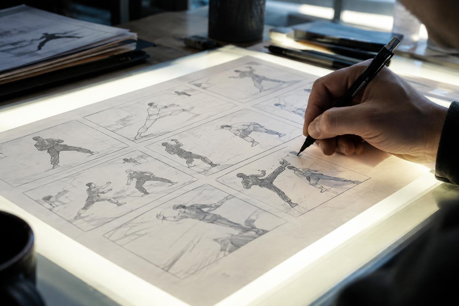 A cikk illusztrációja: Rajzolt múltat kap Ken és Ryu az új Street Fighter-filmben