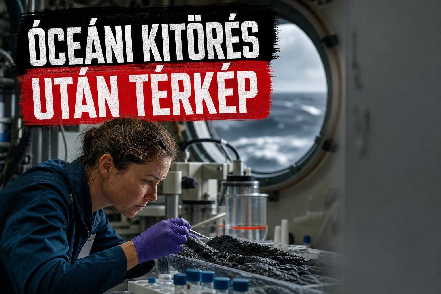 Ritka óceáni kitörés után látszott meg a tengerfenék szétválása
