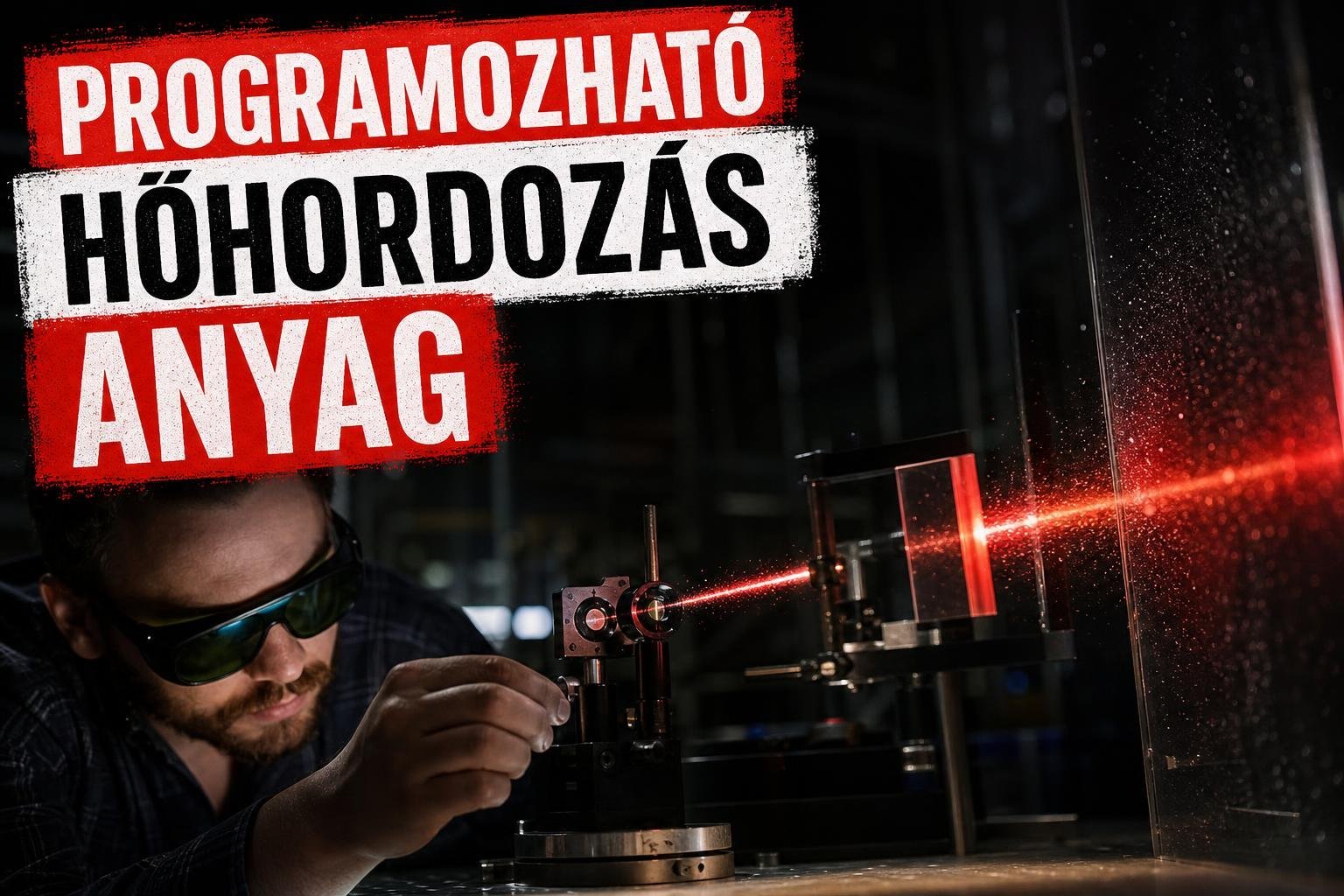 Új anyag, ami „programozhatóvá” teszi a hőt