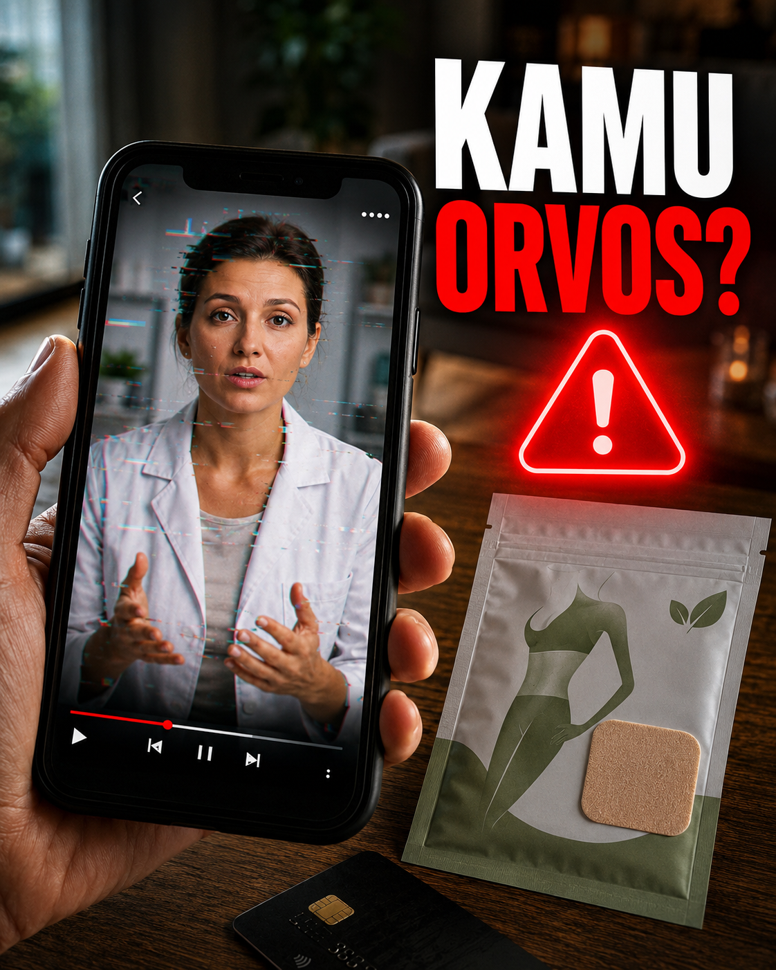 Kamu orvosokkal reklámoznak fogyókúrás tapaszokat – így verhetnek át az online hirdetések