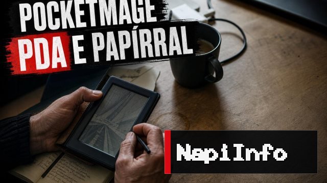 A PocketMage e-paperrel hozza vissza a PDA-k korszakát