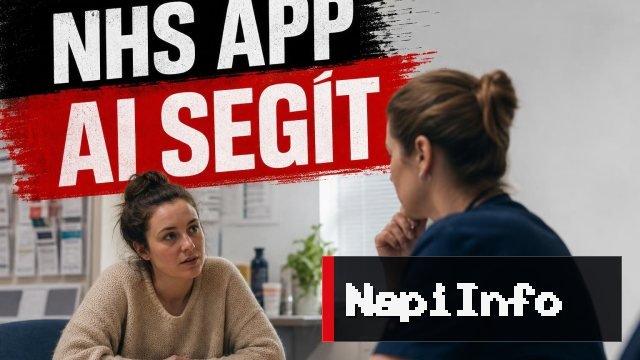 AI terelheti a beteget a megfelelő ellátás felé az NHS appban