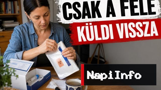 Csak alig több mint a fele küldi vissza az ingyenes vastagbél-szűrést