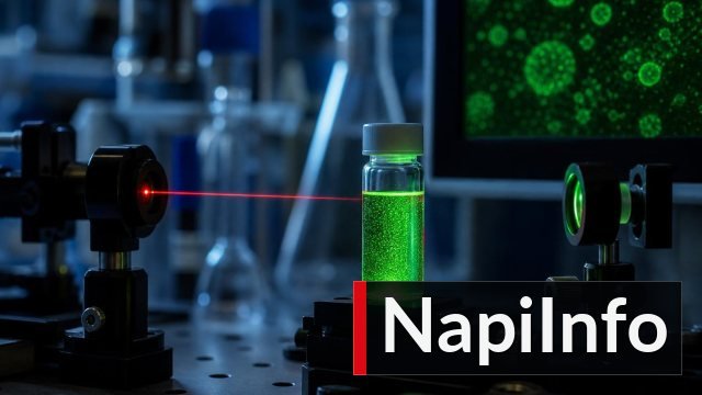 Infravörösből zöld fény: új vegyi érzékelő nanorészecskék