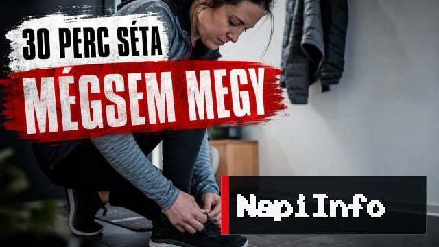 Napi 30 perc séta: a legegyszerűbb cél, amit mégis nehéz tartani