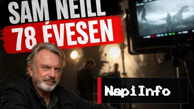 Sam Neill 78 évesen meghalt: Alan Grantnél sokkal több volt