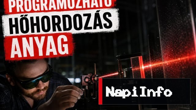 Új anyag, ami „programozhatóvá” teszi a hőt